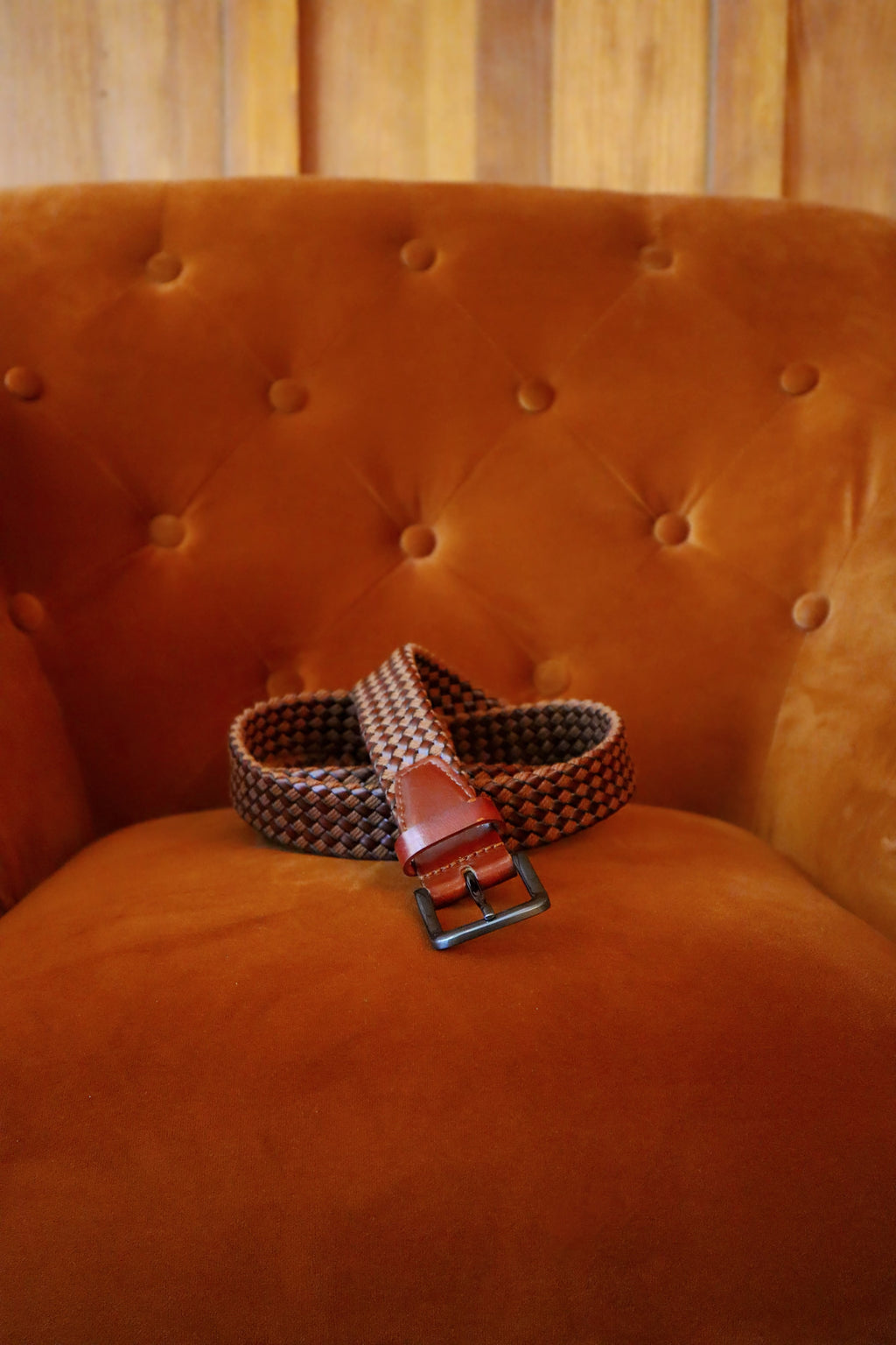The Alex Men's Leather Belt